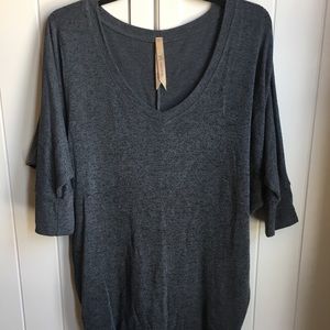 Dolman 3/4 sleeve sweater